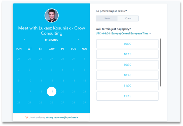 hubspot meeting booking